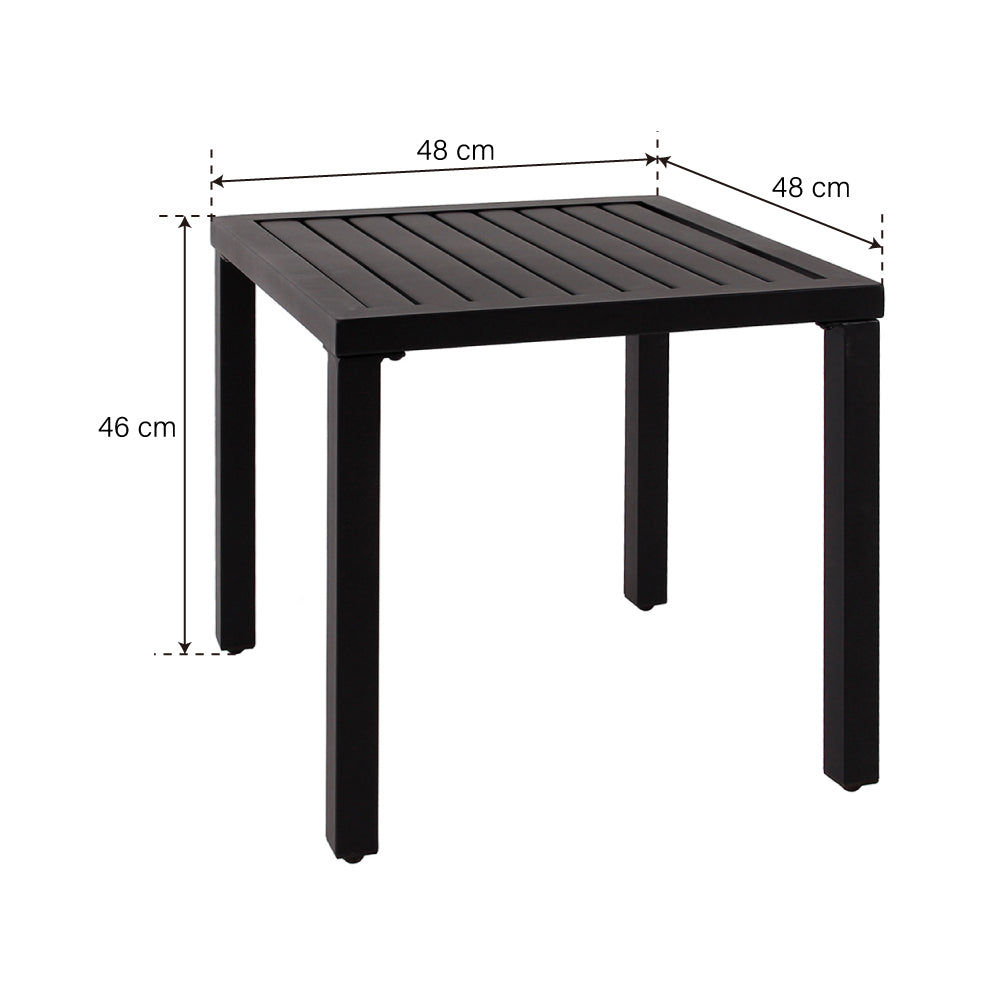 48CM Garden Coffee Table Metal Side Table
