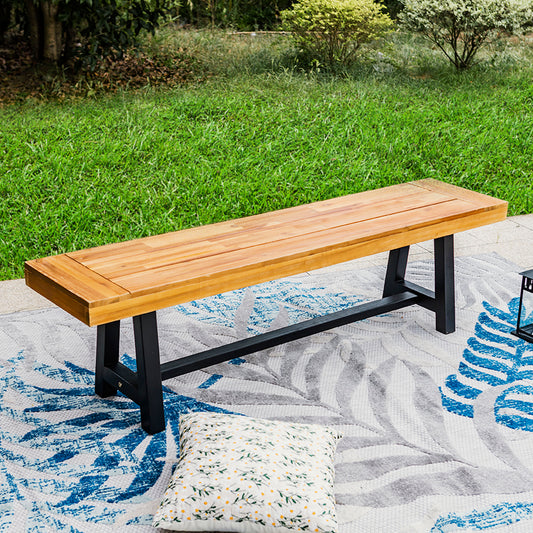 PHI VILLA 3 Seater Acacia Wood Garden Bench