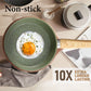 Kitchen Academy 12 Pieces Granite-Coating Nonstick Induction Cookware Set