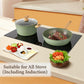 Kitchen Academy 12 Pieces Granite-Coating Nonstick Induction Cookware Set