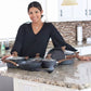 Kitchen Academy 12 Pieces Granite-Coating Nonstick Induction Cookware Set