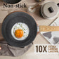 Kitchen Academy 12 Pieces Granite-Coating Nonstick Induction Cookware Set