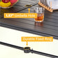 Phi Villa 67" x 38" Steel Rectangle Table