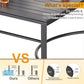 Phi Villa 67" x 38" Steel Rectangle Table
