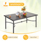 Phi Villa 67" x 38" Steel Rectangle Table