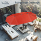 PHI VILLA 4m Large Double-Sided Outdoor Patio Umbrella