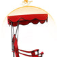 ALPHA CAMP Folding Shade Canopy Camping Chair with Cup Holder Support 150 kg