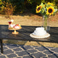 PHI VILLA 150x90cm Mesh Metal Garden Table Outdoor Dining Table