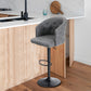 PHI VILLA Swivel Bar Stool Adjustable Bar Stools With Backrest And Arms