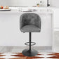 PHI VILLA Swivel Bar Stool Adjustable Bar Stools With Backrest And Arms