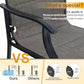 Patio Outdoor Dining Chairs Set of 2