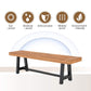 PHI VILLA 3 Seater Acacia Wood Garden Bench