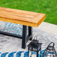 PHI VILLA 3 Seater Acacia Wood Garden Bench