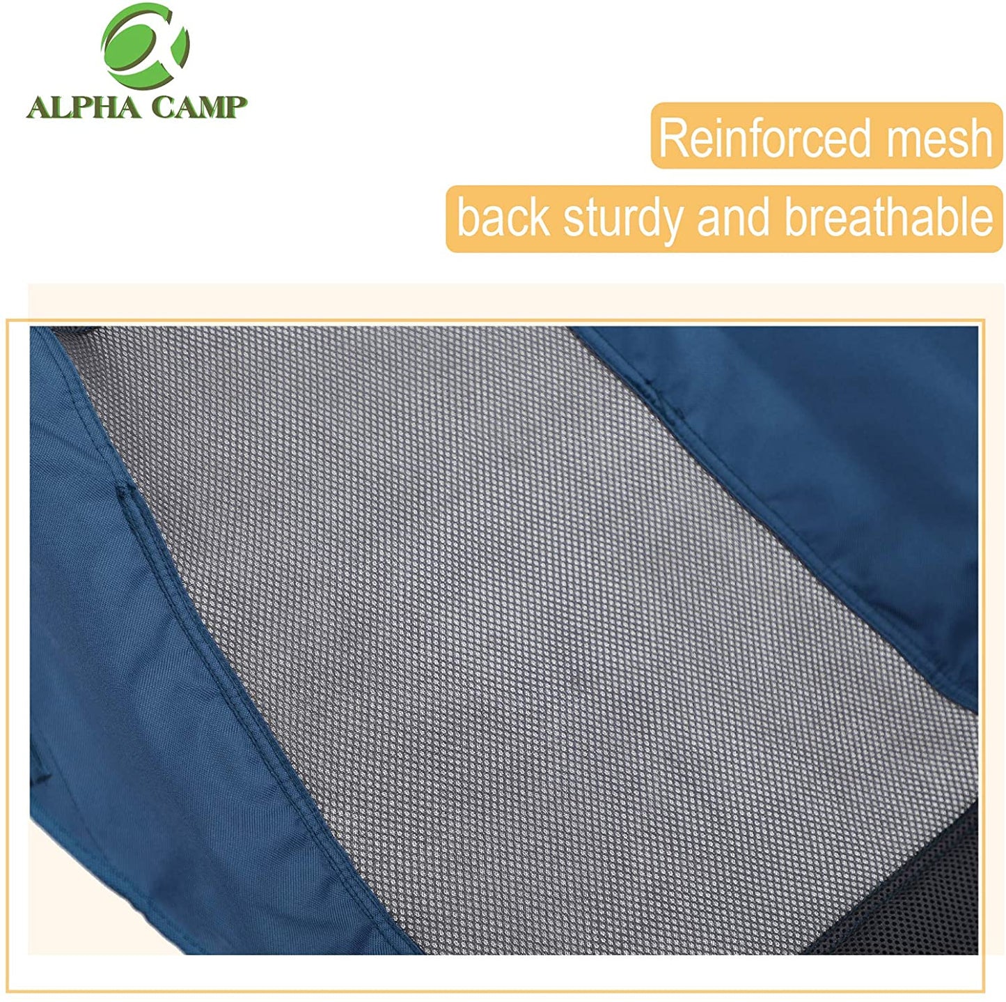 ALPHA CAMP Folding Camping Chairs Hammock Camping Chair