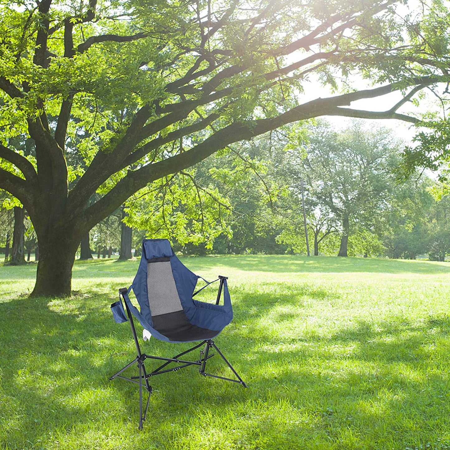 ALPHA CAMP Folding Camping Chairs Hammock Camping Chair