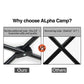 ALPHA CAMP Folding Camping Chairs With Cup Holder